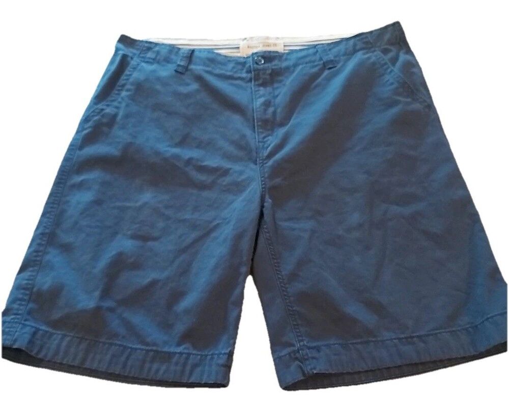 NAUTICA JEANS CO. Men's 42 (45X11) Heavyweight Cotton Workwear Chino Dress Short